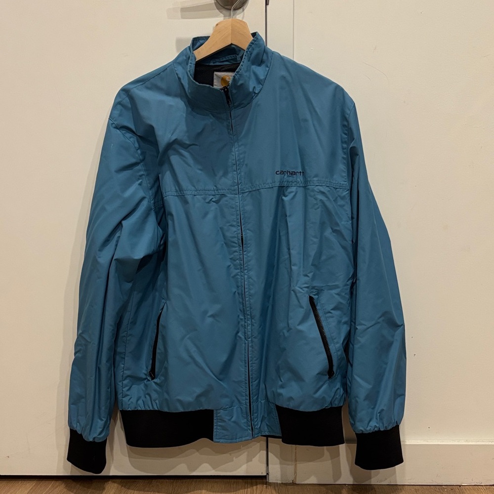 Carhartt Men's Teal Windbreaker Jacket